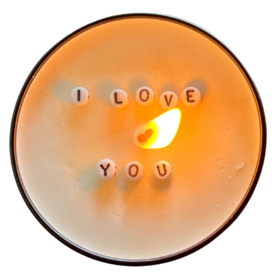 Just Another Fricken Candle Co. | Message in a Candle | I Love You