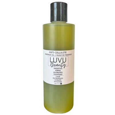 LUVU Beauty | Body Massage Oil | Anti-Cellulite