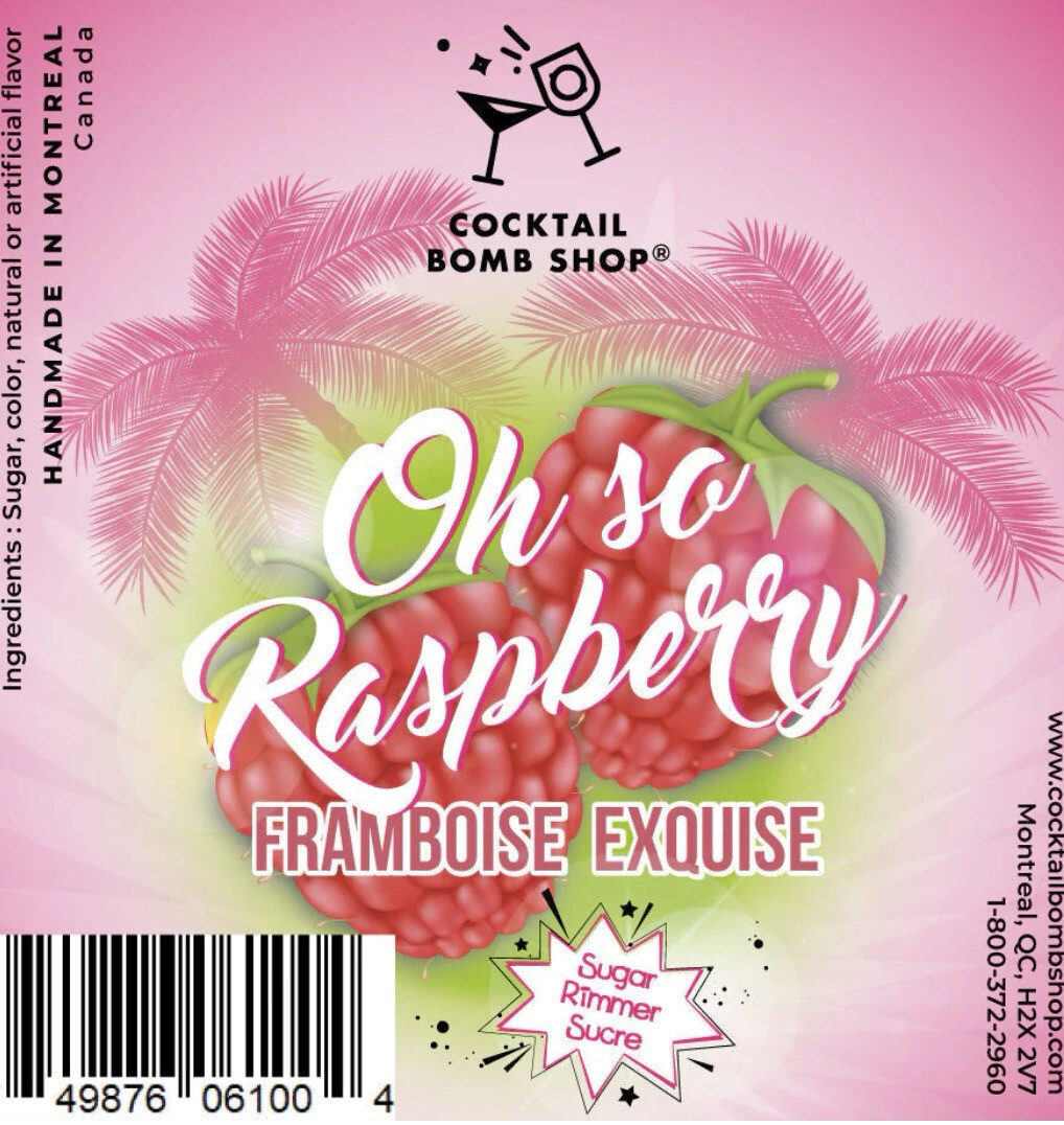 Cocktail Bomb Shop | Cocktail Rimmer | Oh So Raspberry