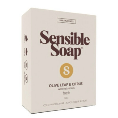 Sensible | Bar Soap | Olive Leaf & Citrus
