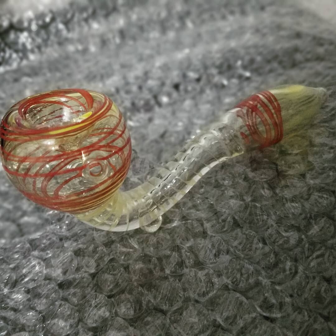 Pipa de vidrio para marihuana