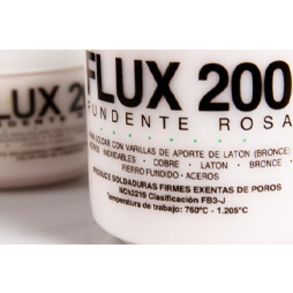 FUNDENTE BRONCE FLUX 200 ROSA 250GR