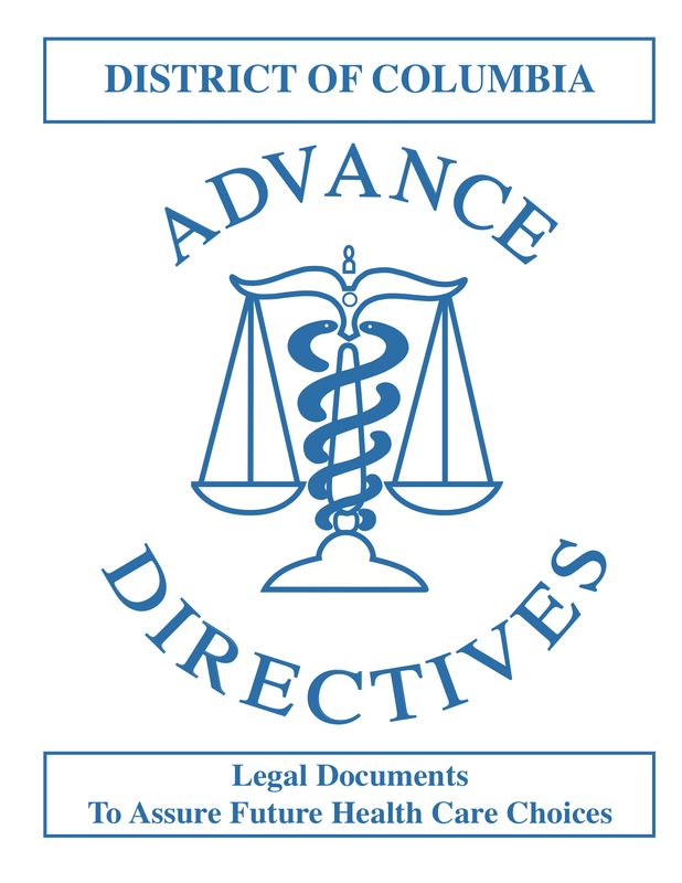 District of Columbia Advance Directive Book