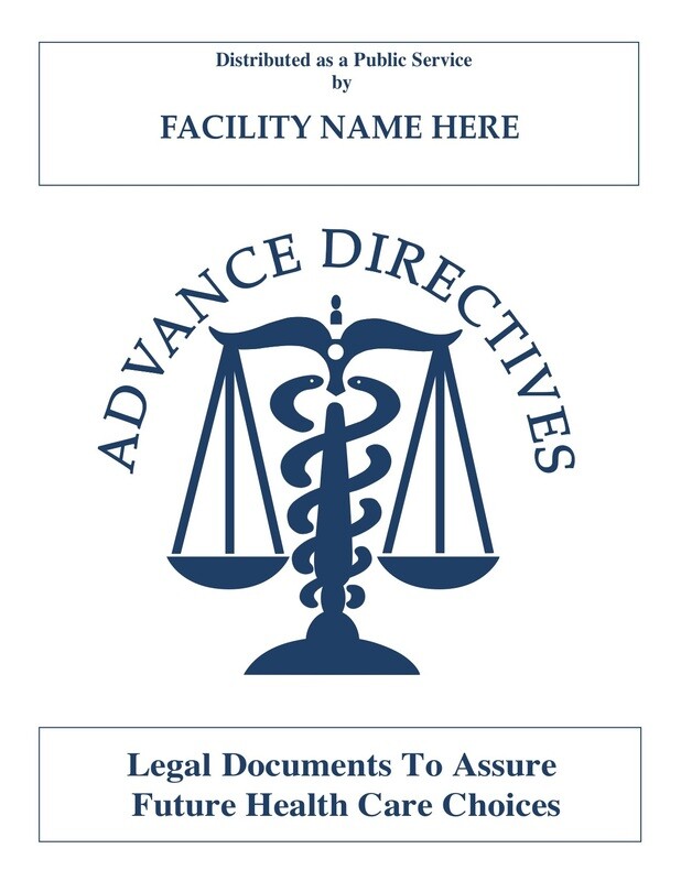 Maine Advance Directive Books with Customized Cover