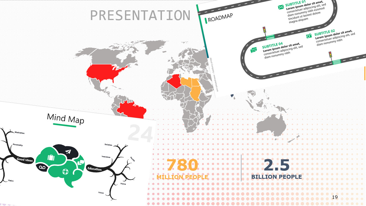 +700 Diapositivas editables para conferencias