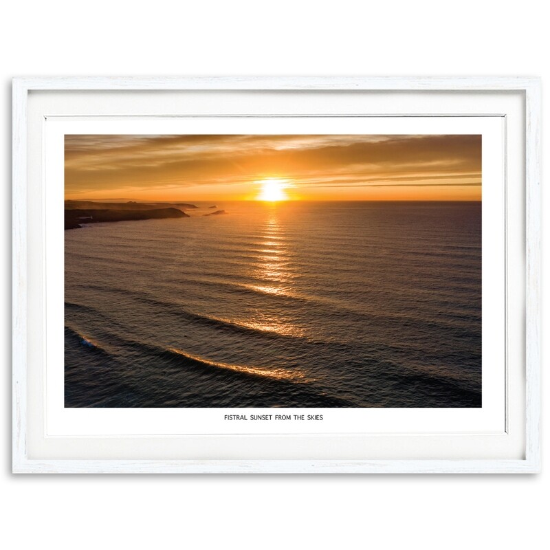 Fistral Sunset From The Skies