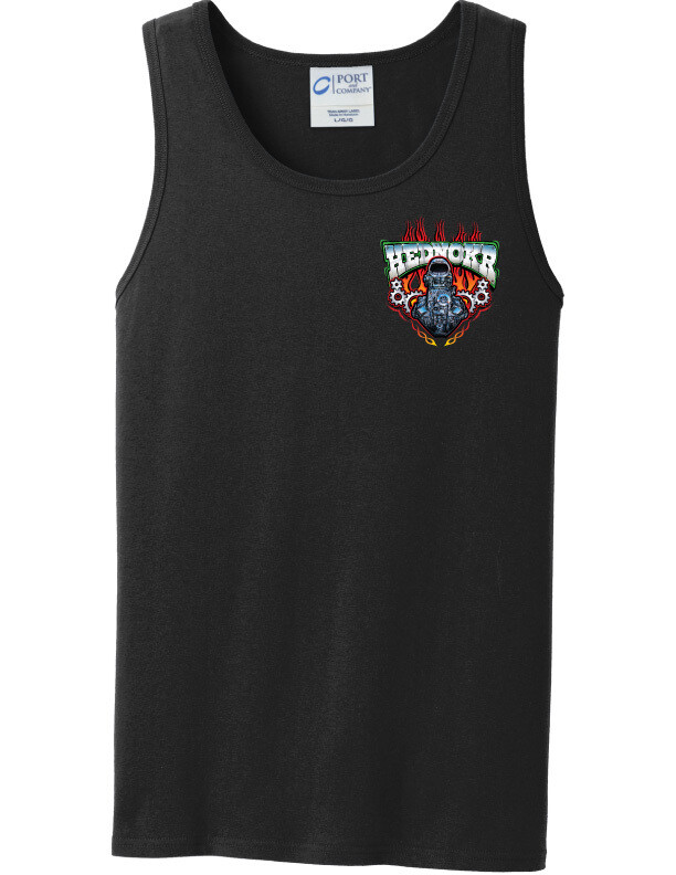 HEDNOKR BLACK COLOR TANK (UNISEX)
