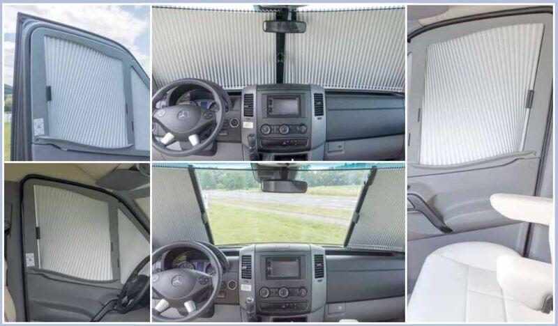 Remis Remifront Cab Blinds  - VW Crafter/Mercedes Sprinter &#39;06-&#39;17