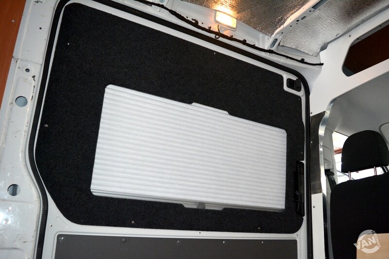 Sliding Door Window Integrated Blind - VW Crafter &#39;17-/MAN TGE &#39;17-