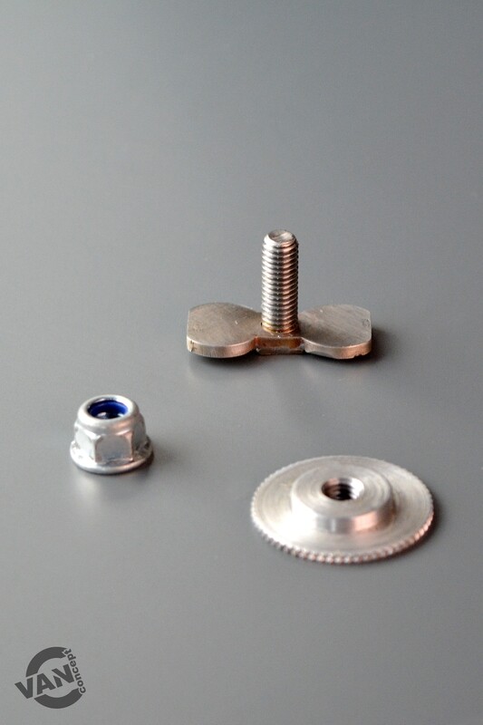L-Track Butterfly Stud