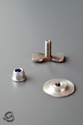 L-Track Butterfly Stud