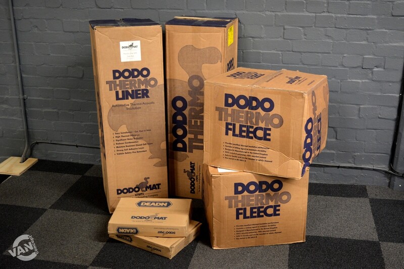 Sound Deadening &amp; Insulation Kit - LWB Large Van (eg. VW Crafter LWB)