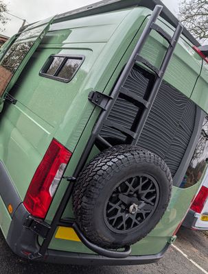 Wheel Carrier/Ladder - Mercedes Sprinter &#39;18-