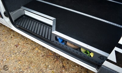 Step Extension Storage Box - VW Crafter (2006-2017) / Mercedes Sprinter (2006 onwards)