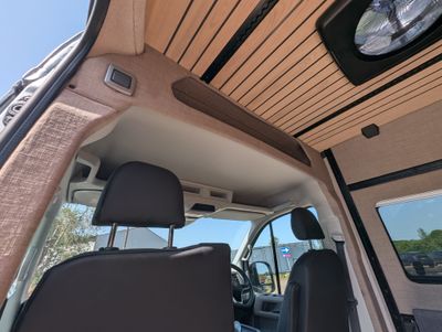 Cab Headliner Shelf for Low Roof Variant (MAN/Crafter) - Semi-DIY Install