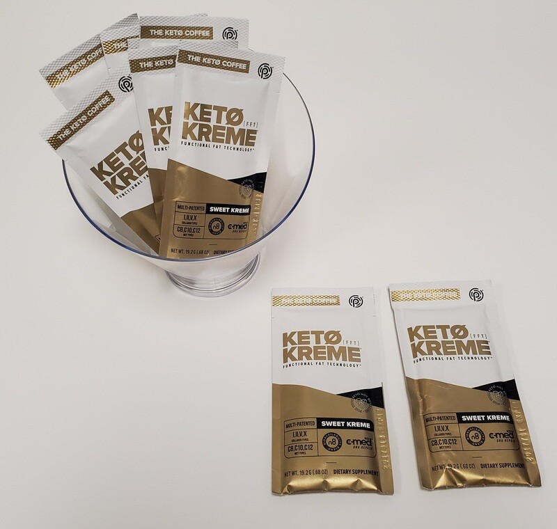 KETO Sweet Kreme + MCT &amp; Collagen (5pk) - (Includes Shipping!!)