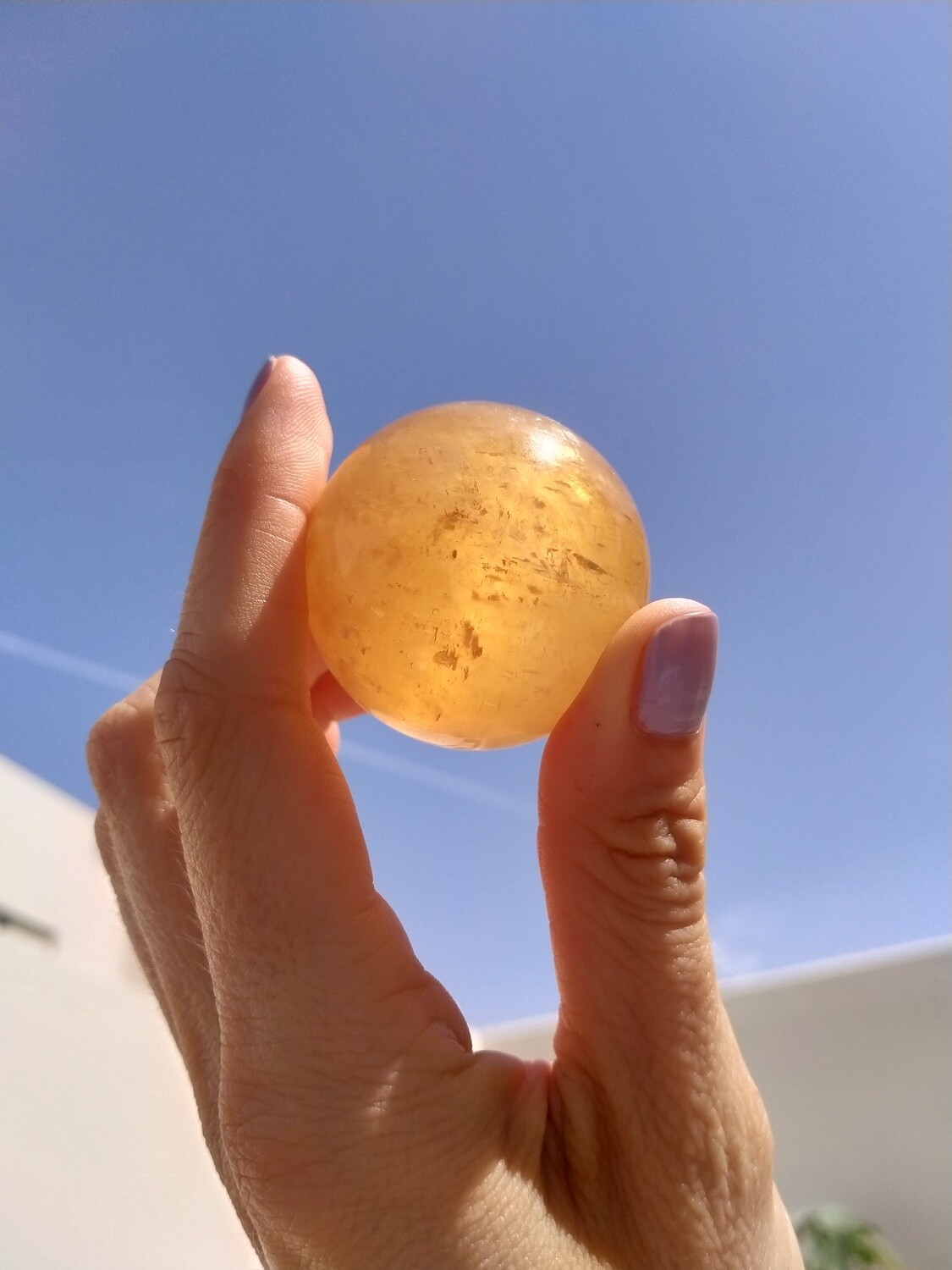 Citrine Sphere Citrine Sphere