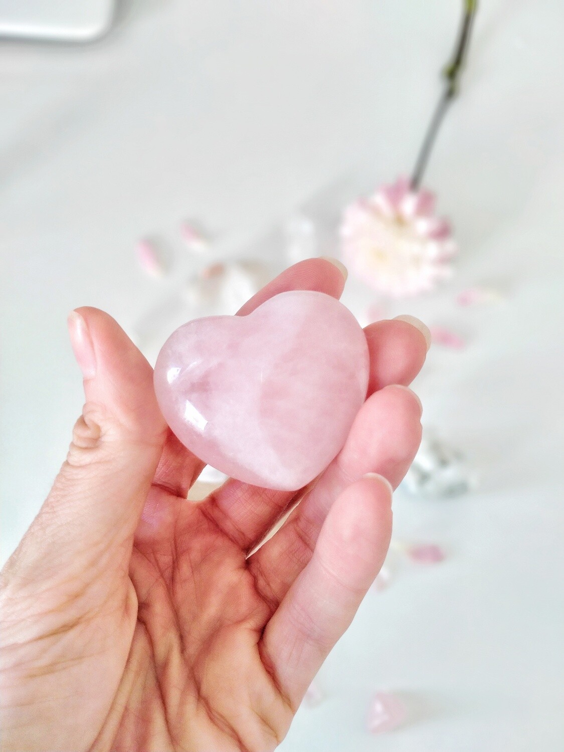 Rose Quartz Heart Rose Quartz Heart