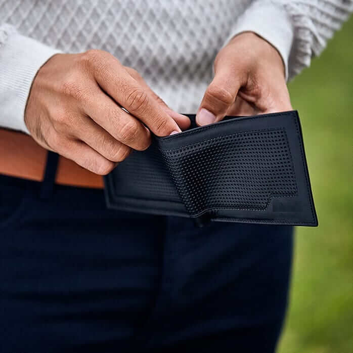 Bosi Billeteras Carteras Cuero Para Hombres