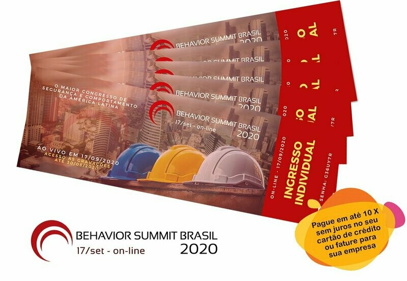 Pacote de 05 ingressos para o BSB 2020 On-Line - Lote 01