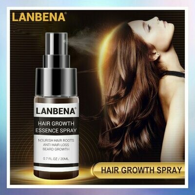 LANBENA Hair Growth Serum Spray Hair Growing Essence Anti Hair Loss Consolidating Root Prevent Baldness Hair-Care Beauty