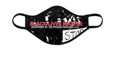 Retro Black Lives Matter Mask