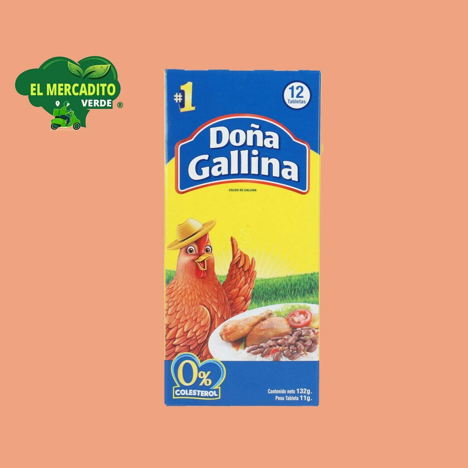 Caldo De Gallina Doña Gallina 12 Uds