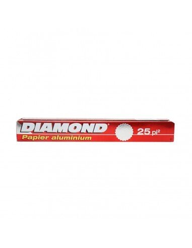 Papel Aluminio Diamond 25 Ft- S