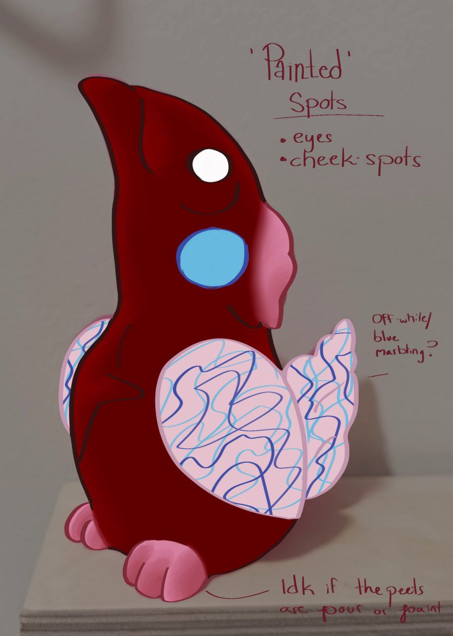 Reserved - Icky the Phaethon Squish