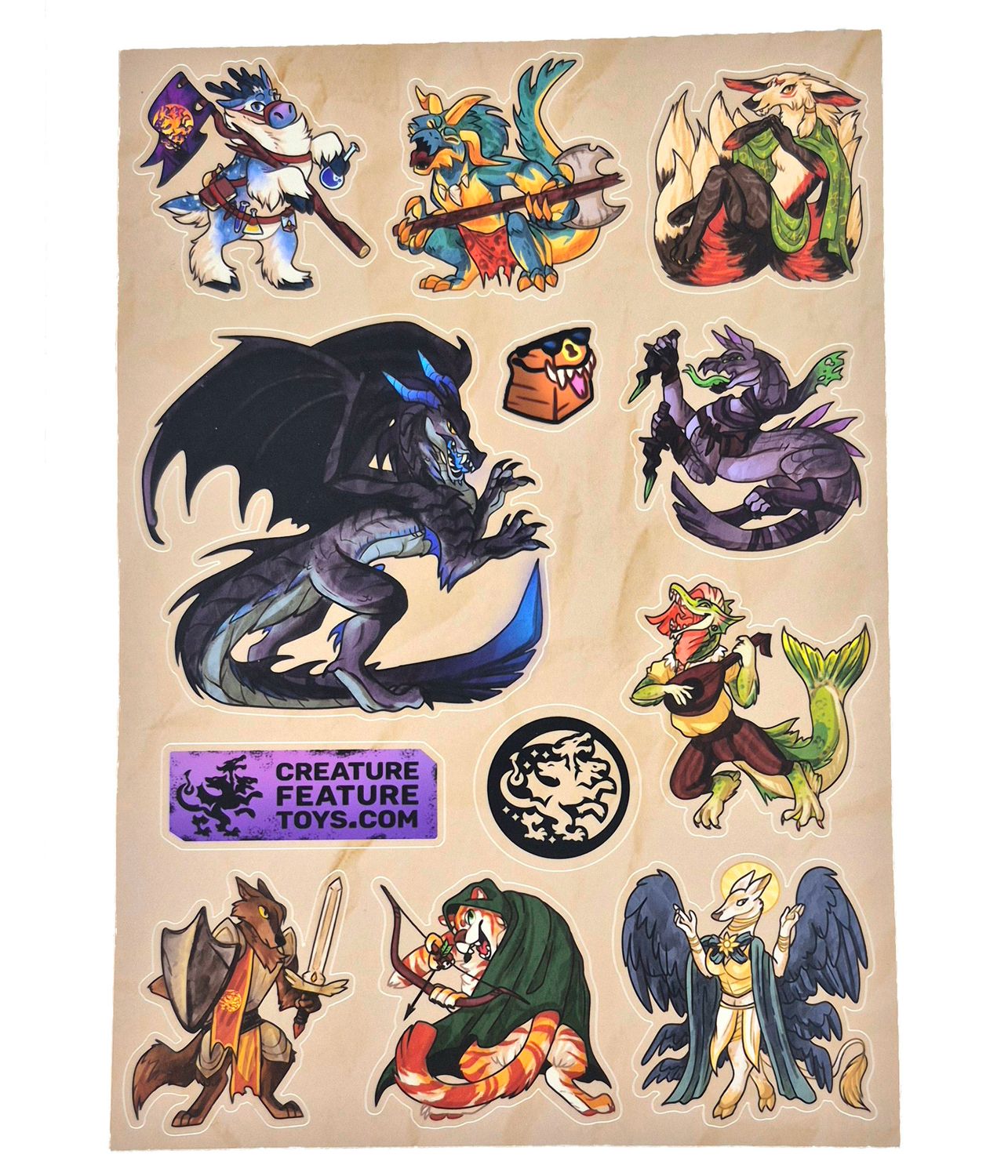 Dungeons &amp; Dildos Sticker Sheet
