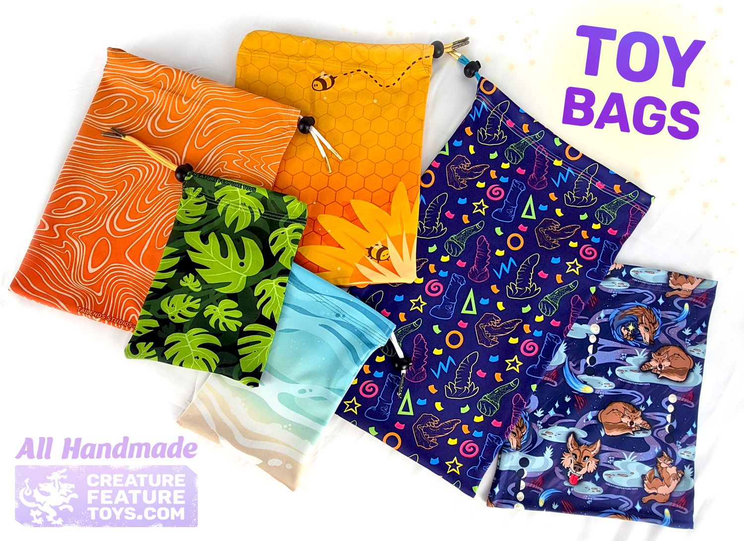 Toy Storage Bags