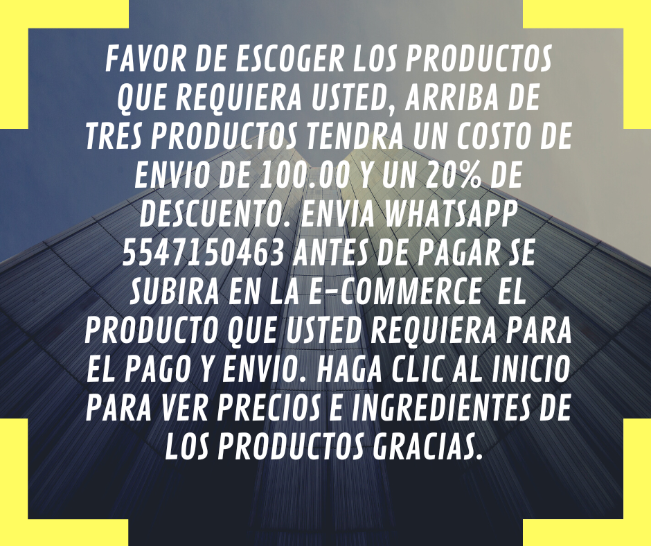 PRODUCTO A ESCOGER