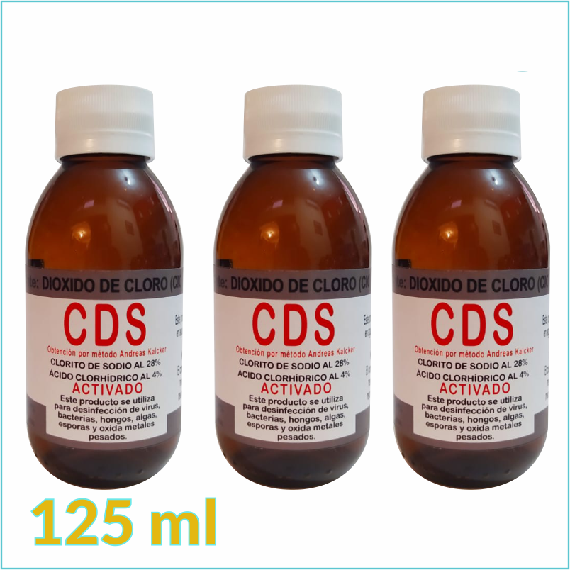 3  FRASCO CDS 125 ML