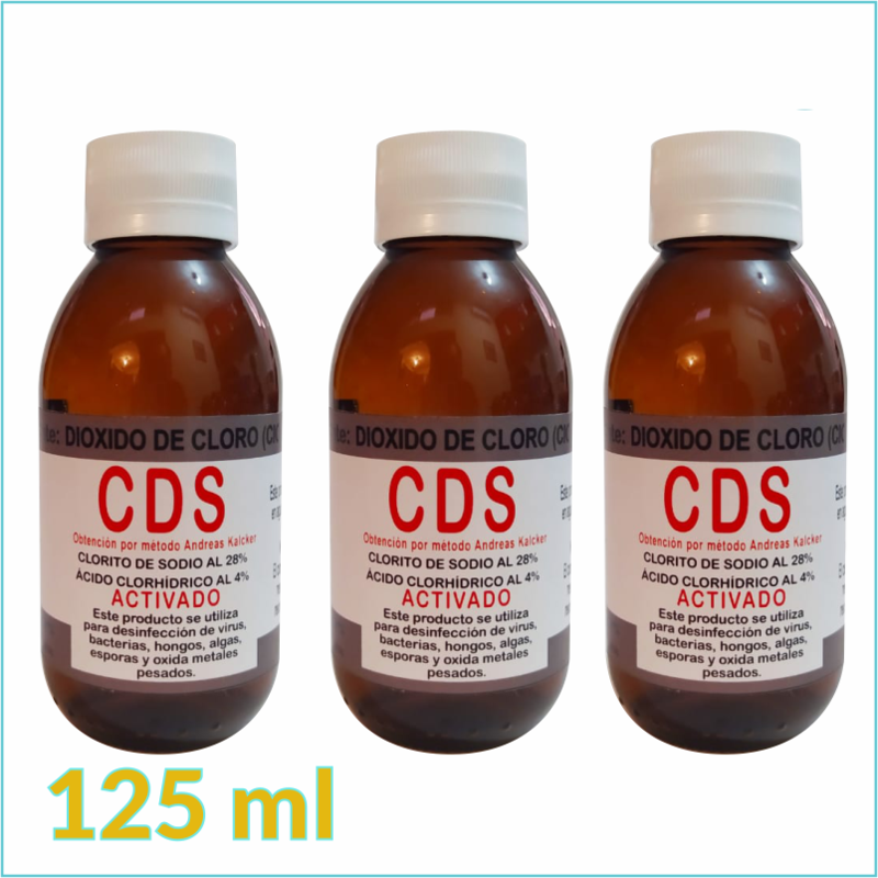 3  FRASCO CDS 125 ML