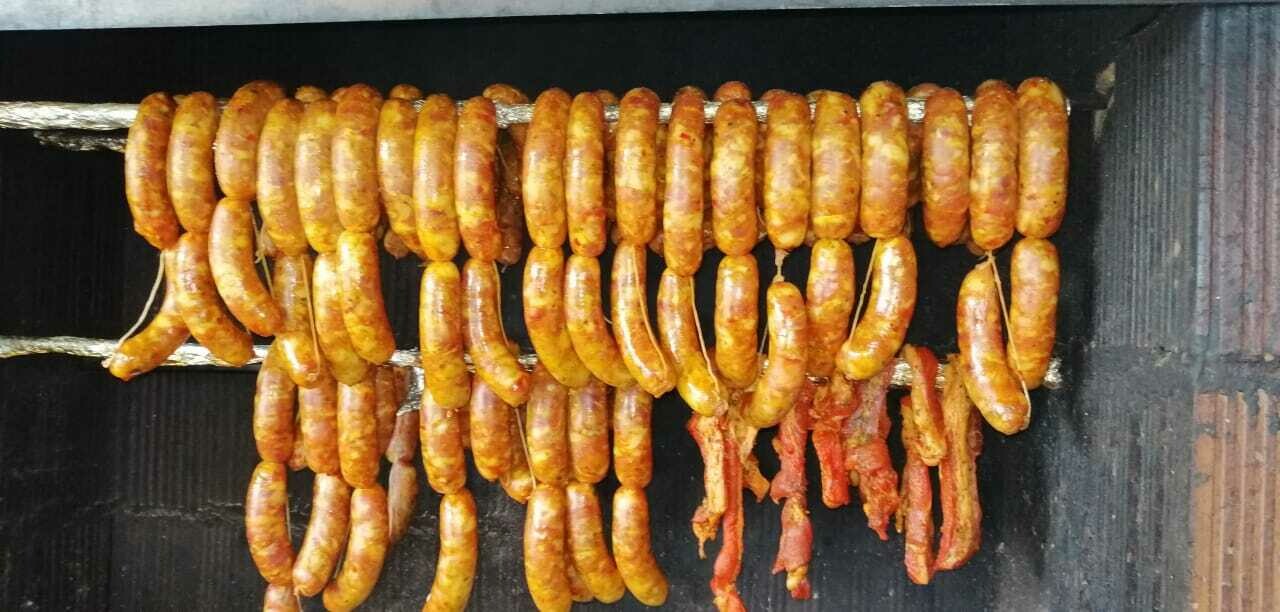 Chorizos de cerdo estilo tableño