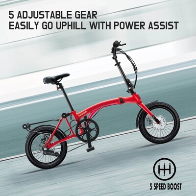 IGOGOMI  Alps  3 folding  3-Speed Electric Bicycles