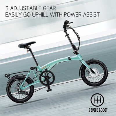 IGOGOMI  Alps  3 folding  3-Speed Electric Bicycles