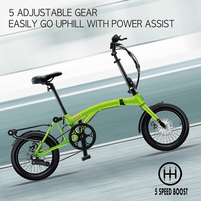 IGOGOMI  Alps  3 folding  3-Speed Electric Bicycles