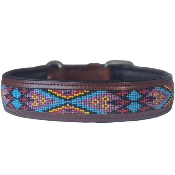Leder Halsband Amera-
