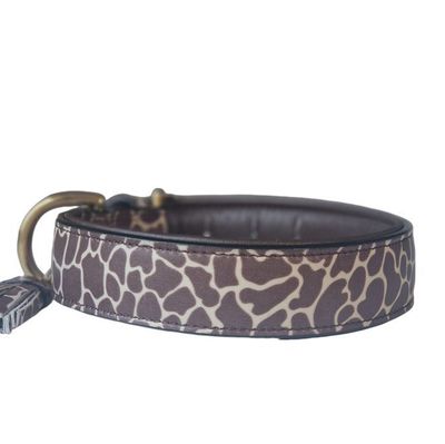 Leder Halsband Giraffe - AFRICA - LINE - Leder Halsband Giraffe - AFRICA - LINE -