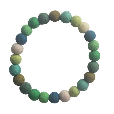 Boho Halskette - fresh green Boho Halskette - fresh green