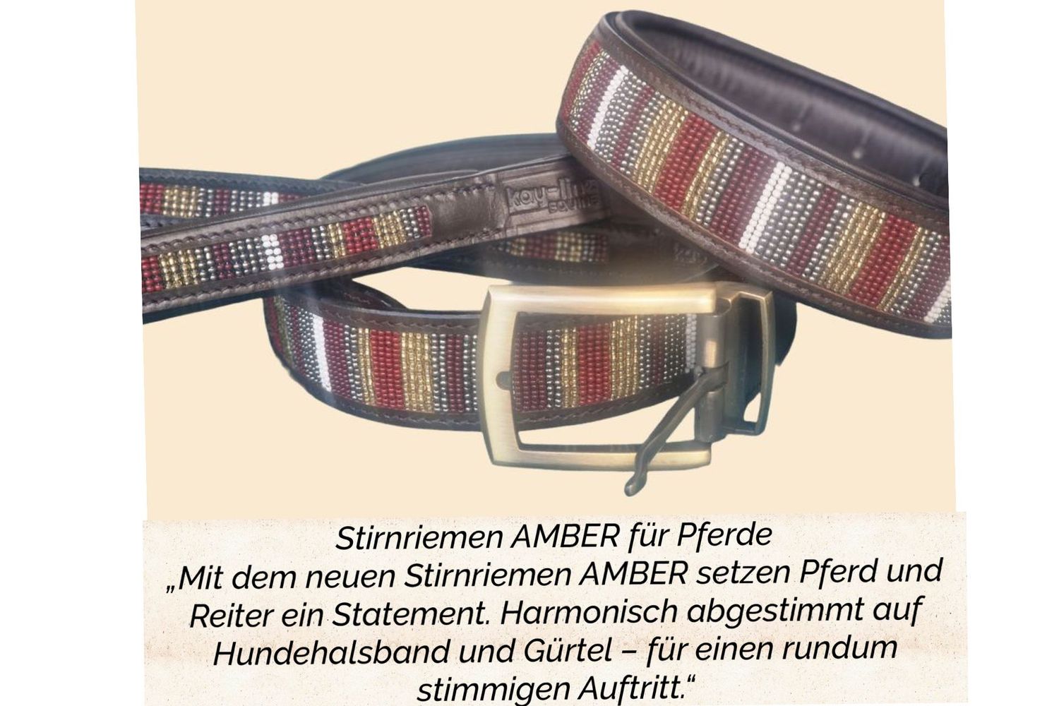 Stirnriemen Amber