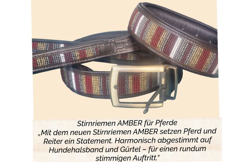 Stirnriemen Amber