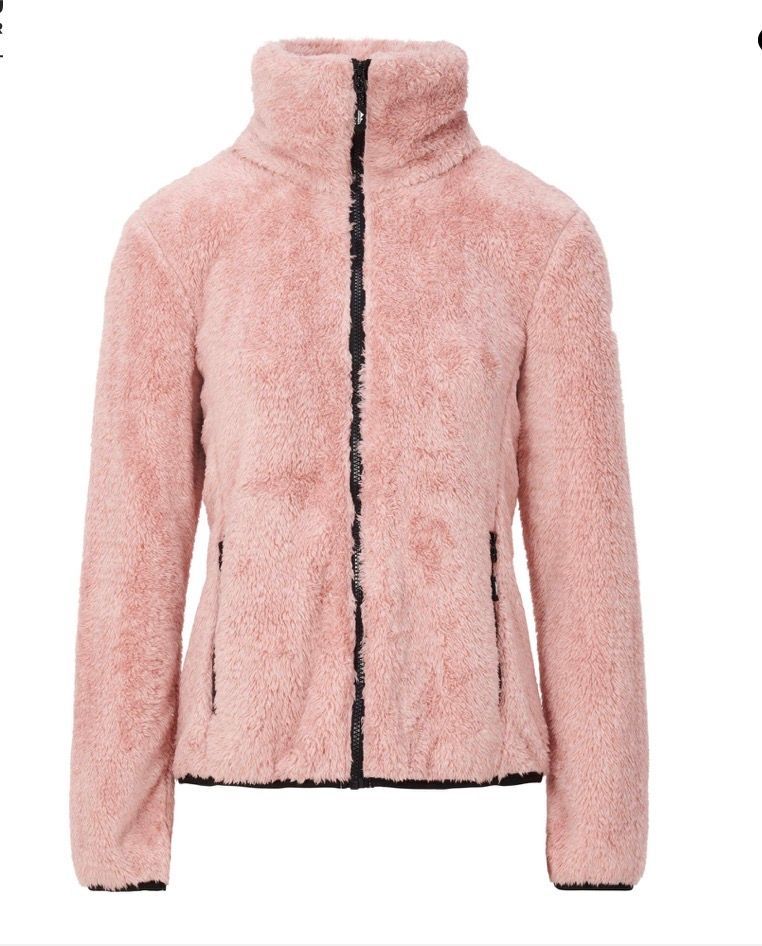 Kuschel Fleece Jacke ROZE MELANGE
