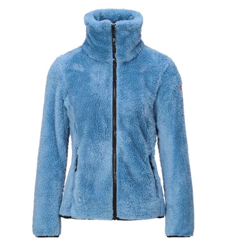 Kuschel Fleece Jacke TRUE BLUE Kuschel Fleece Jacke TRUE BLUE
