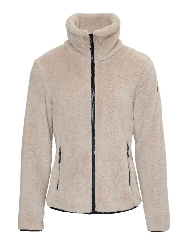 Kuschel Fleece Jacke SAND Kuschel Fleece Jacke SAND