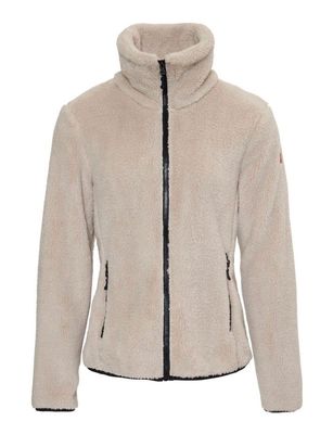 Kuschel Fleece Jacke SAND