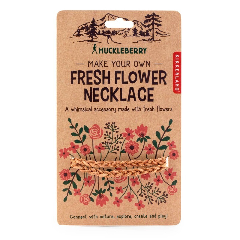Huckleberry Make a Flower Necklace