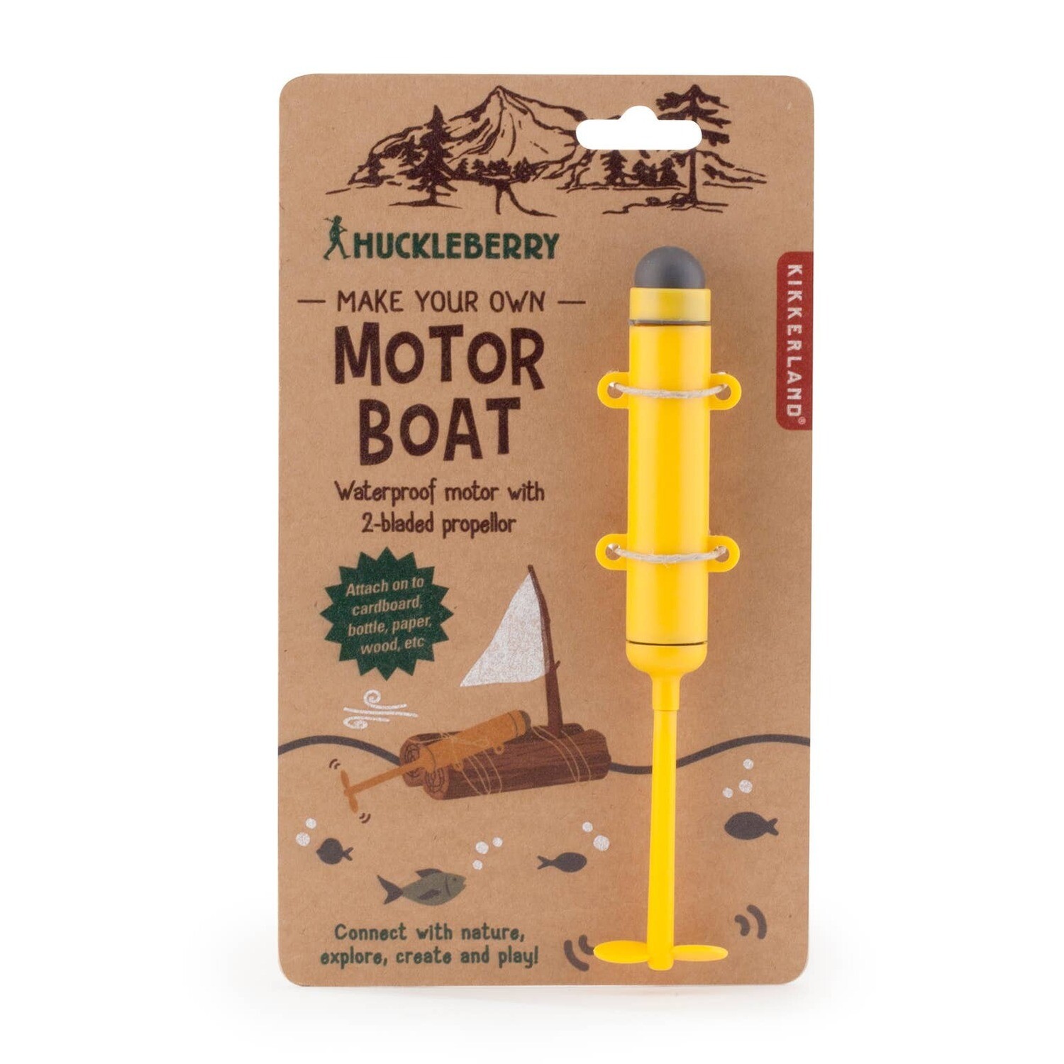 Huckleberry Make A Motor Boat