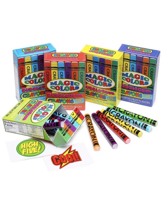 Gum Crayons